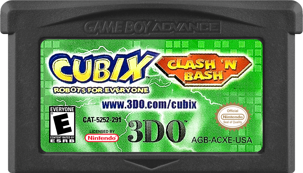 Cubix Robots for Everyone Clash N Bash media 5 for GameBoy Advance